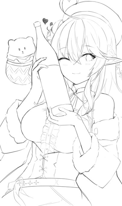 一つ前のラフ 