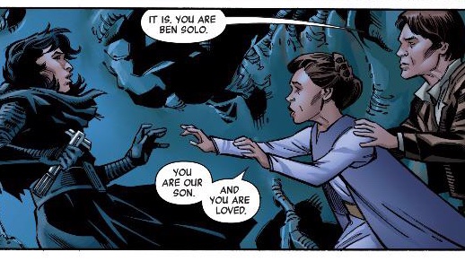 The fact This was a Vision is💔 as it shows he hoped they would still feel this way  about him despite Snokes  influence