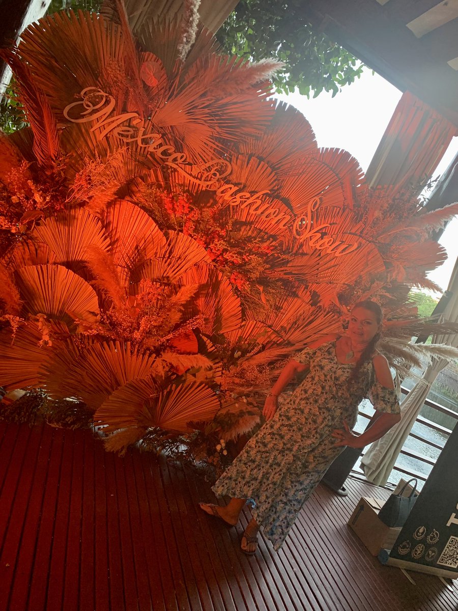 VERO_MIER's tweet photo. Ya por aquí 3a Edición #MexicoFashionShow @TresRiosResort
#MFS2021 https://t.co/b01dy9hqNT