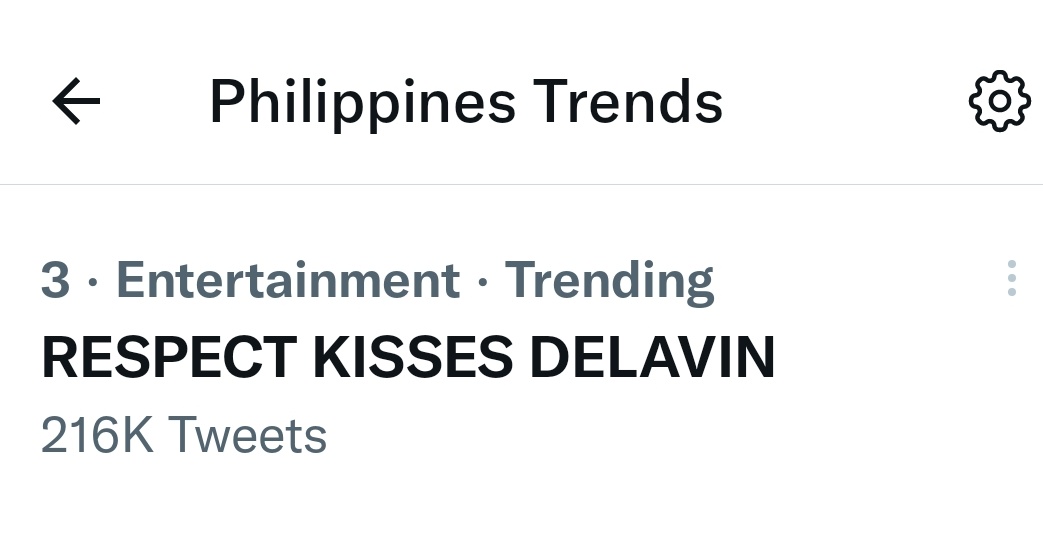Uyyy ako lang ba nasa top three right now ang tag?

RESPECT KISSES DELAVIN
RESPECT KISSES DELAVIN
RESPECT KISSES DELAVIN

#KissesDelavin 
<a href="/kissesdelavin/">Kisses Delavin</a>