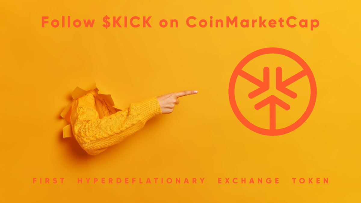 ollikahnstex's tweet image. Don't miss the rocket! 🚀 Add $KICK to your watchlist on @CoinMarketCap! ⭐️
coinmarketcap.com/currencies/kic…

#KickEX #KickArmy #KickToken #Crypto #CoinMarketCap @kickexcom @KickEXClub