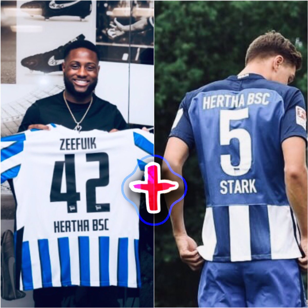Hertha_ARG's tweet photo. Deyovaisio &amp; Niklas, ¿Cúantos seguidores para 1K? 🤩 RT y FAV💙 porfa así cumplimos un sueño del Adm. Se les agradece!! https://t.co/Mul7mLYeeB