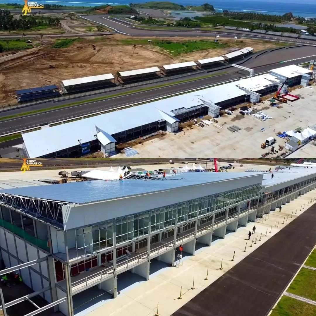 Satu lagi bayaran Jokowi yg hampir Lunas kpd BUZZER yg mendukungnya dgn iklas

Sirkuit Mandalika, salah satu sirkuit terbaik yg pernah ada di dunia

Sirkuit yg memadukan inovasi teknologi, budaya dan keindahan alamnya

Sirkuit ini RAMPUNG krn DIKERJAKAN, bukan sekadar GAGASAN