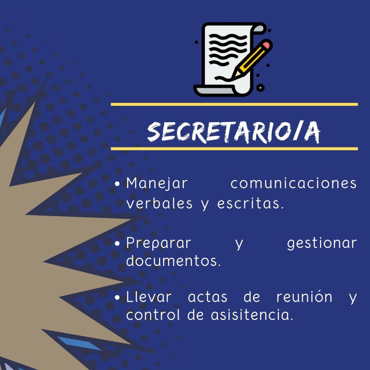 SegUnalmed's tweet photo. Funciones de los integrantes de la junta https://t.co/Cg3fTaLMpE