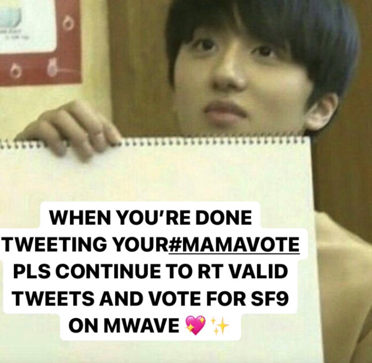 sf9fantasy_zuho's tweet photo. Day 4 ✨

my #MAMAVOTE goes to #sf9 https://t.co/6bf7zy5zhW