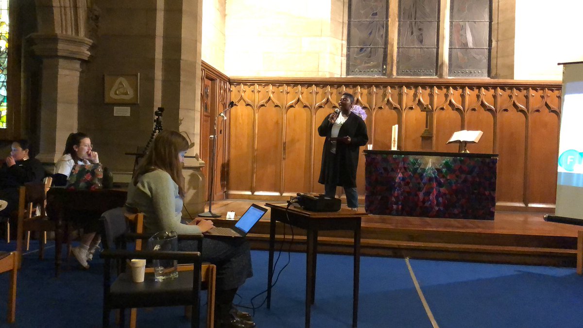 PhilippaNewis's tweet photo. #CJ4Alive Irene presenting in both English and Italian. Truly impressive. https://t.co/lU6WmcE4Qw