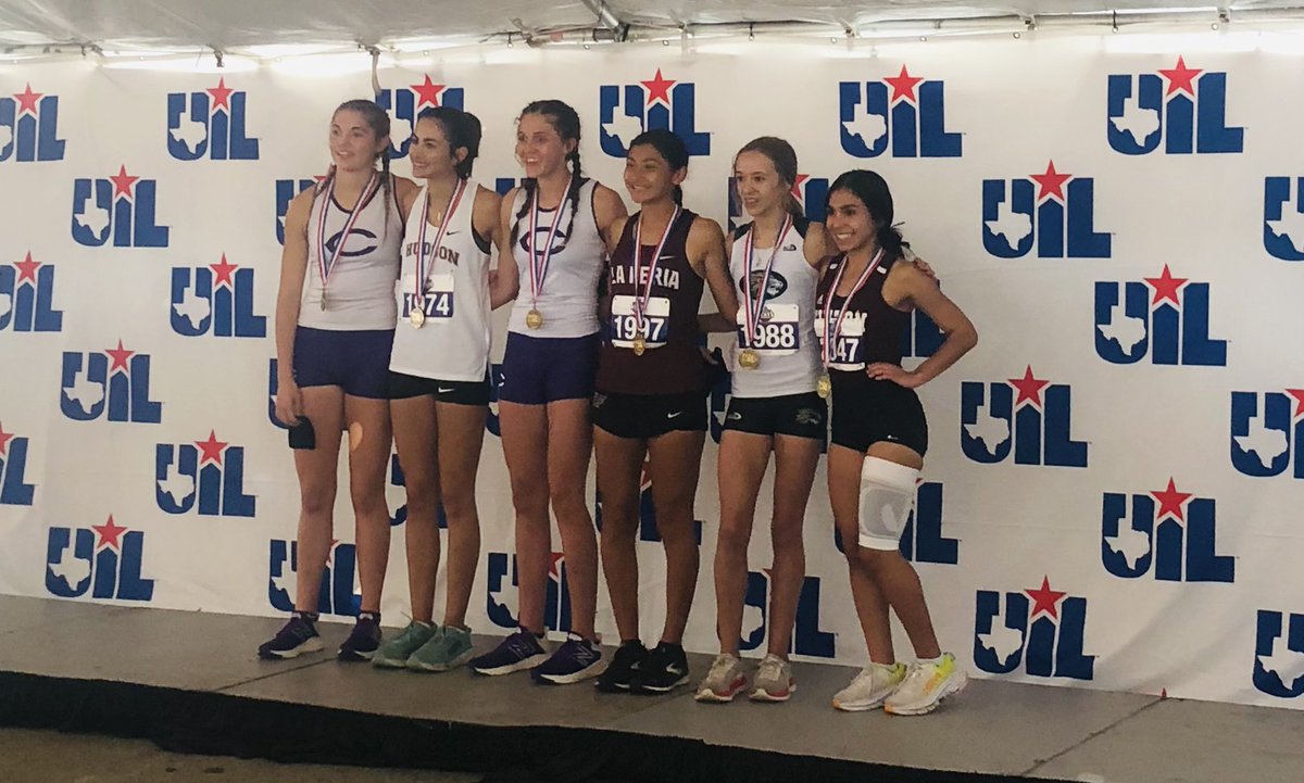XcKaufman's tweet photo. Edwin Rivera earned a bronze medal today at the State Championships, placing 3rd overall! Katie Tucker also earned a State finalist medal, placing 8th overall! Both the boys &amp; girls teams finished 7th place overall. We are very proud of these awesome kids. Go Lions! @KaufmanISD https://t.co/0D6B3Oat8r