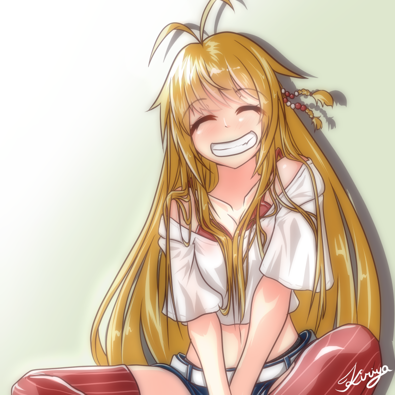 弦巻マキ 「フォロワーのお誕生日用に描いたマキちゃん
#ツルマキマキ 」|桐矢＠後方腕組み観葉植物のイラスト