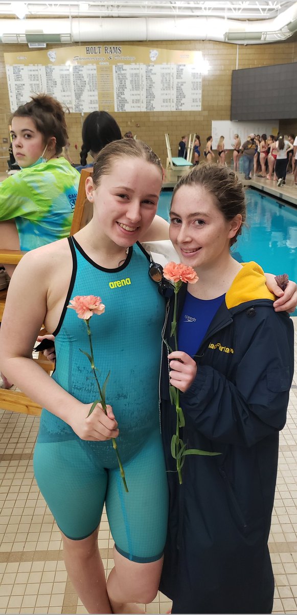 HasGirlsSandD's tweet photo. 12th and 14th today in the 200 IM. Both with great swims. #CAACBLUE #LASTONEFASTONE https://t.co/CmnZxXIuUT