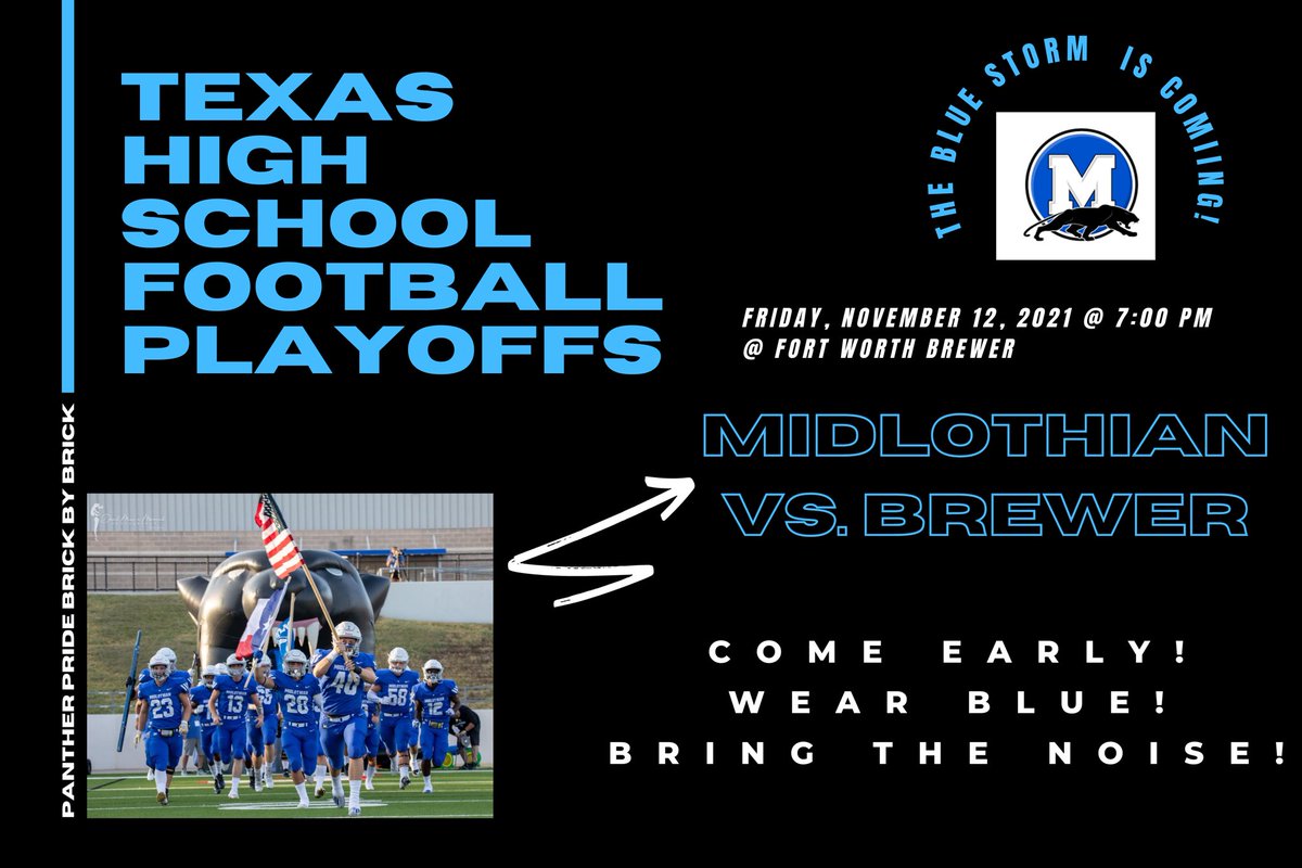 Midlothian Panther Football Boosters tweet media