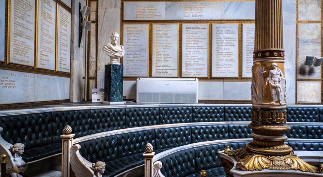 AngelsWhisperr's tweet photo. Academy of Athens in Greece https://t.co/vVyoKJs571