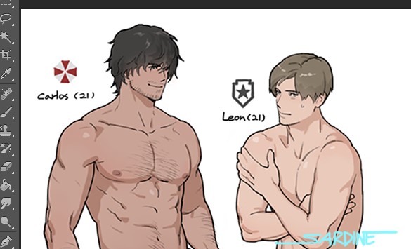 this is purely to compare their physique