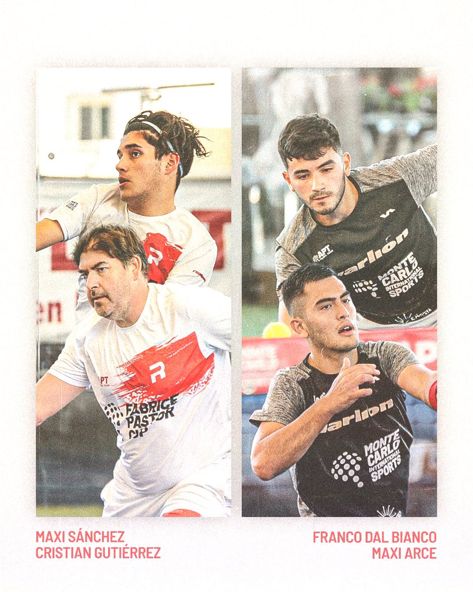 💥MEN’S SEMIFINALS!

The first men’s semifinal will start at 19:00 pm (local time 🇲🇽)!

🎥 Remember you can watch them on streaming through our official Youtube channel!

Who do you think will be on the final? Tell us in the comments! 👇🏼

#APTSimsaTorreonOpen