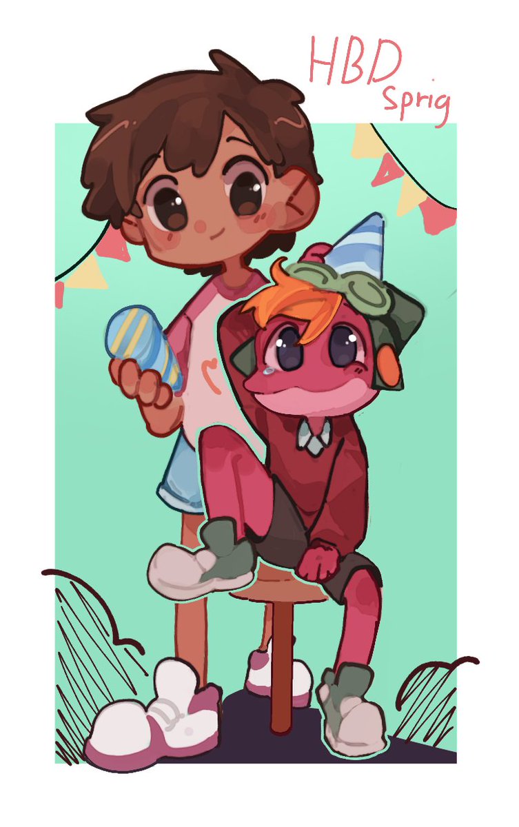 LeokoooOk's tweet photo. #hbdsprig ʕっ•ᴥ•ʔっ https://t.co/Yp0HPUcRTw
