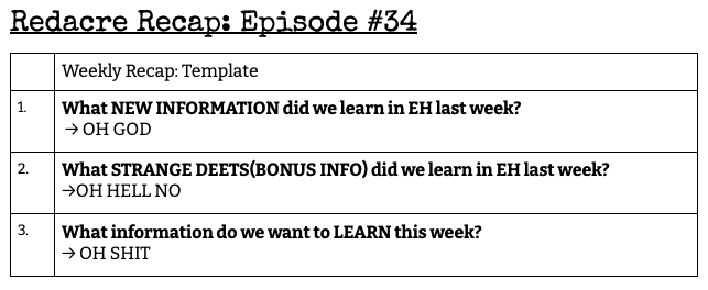 RedacreWatch's tweet photo. This upcoming week's recap notes are going well... 

We love you Club Members 🔦 Keep your heads up.  Make sure to send your last lights to Science Dad (TMC) and Grudge Queen (STG).  Snacks will be in the boxcar 💜 The fight isn't over!

#theblackoutclub #RNW https://t.co/Tztf468chA