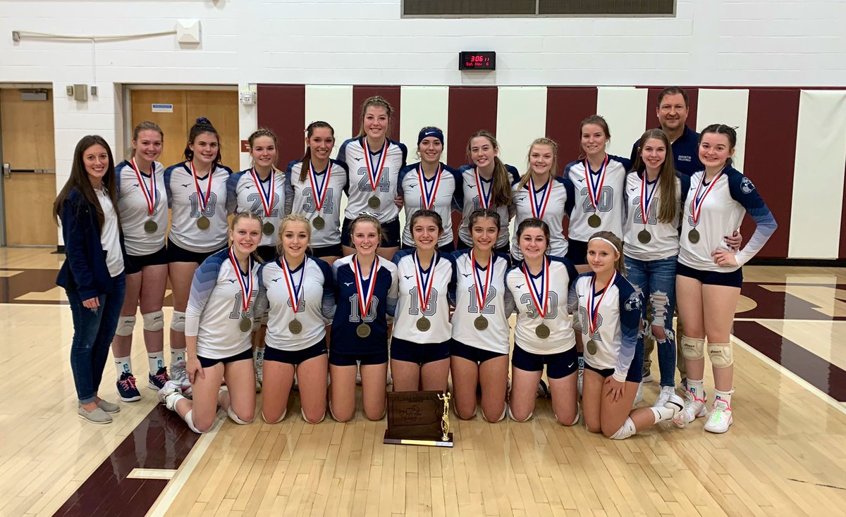 PO_Athletics's tweet photo. 2021 District 6 AA Volleyball Champions- The Philipsburg-Osceola Mounties. Back to Back Champions https://t.co/sejzEK8Udb