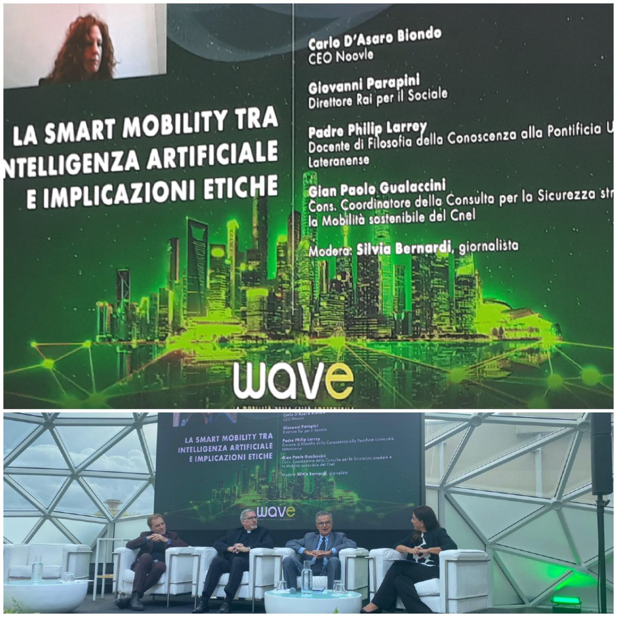 #MOBILITA’, #GUALACCINI <a href="/cnel_it/">Consiglio Nazionale dell'Economia e del Lavoro</a> : #SmartMobility NUOVA SFIDA PER IL FUTURO DELLE CITTÀ a #WAVE con #GiovanniParapini @RaiperilSociale, #CarloBiondo, #PhilipLarrey 

cnel.it/Comunicazione-… 
<a href="/PierangeloFab/">pierangelo fabiano</a> <a href="/sole24ore/">IlSole24ORE</a> <a href="/lagana_riccardo/">Riccardo Laganà</a> <a href="/francesca_bria/">Francesca Bria (@francescabria.bsky.social)</a> <a href="/distasio_di/">carmen di stasio</a> <a href="/AndreaBertaglio/">Andrea Bertaglio</a>