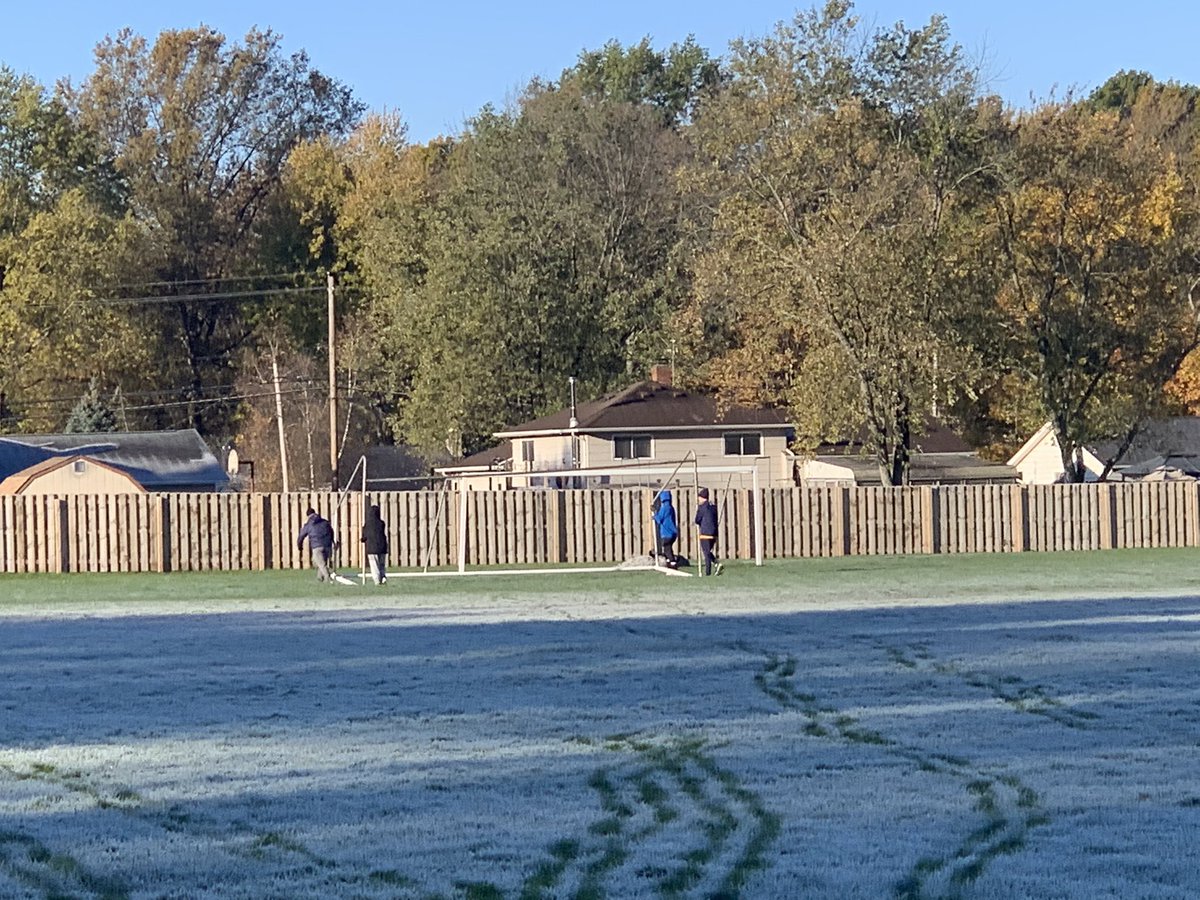 ⭐️⚽️Root Road &amp; Frontier are officially closed for 2021‼️Thanks so much to Ben Chasen and Chris Ham for running another great field day along w the help of some board members, NRHS Mens Soccer and our lone Lady Ranger today! Your help is much appreciated. #LifeOfService 👏🏽👊🏽💪🏽