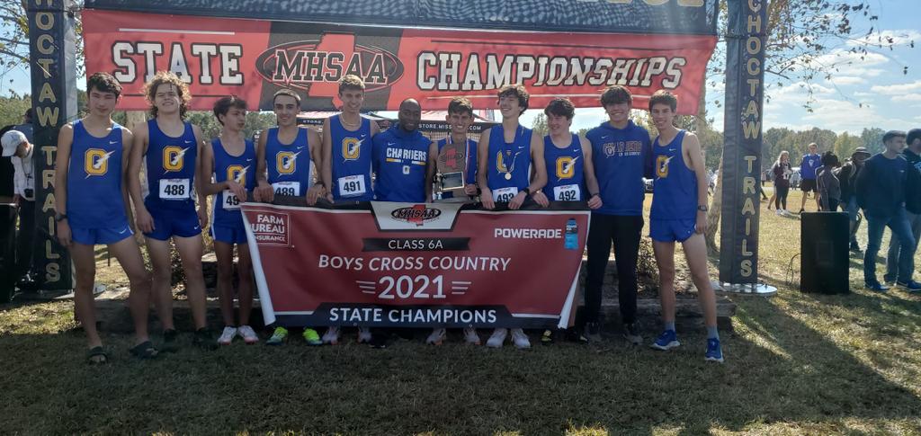 The Chargers Win the Class 6A Cross Country State Championship!