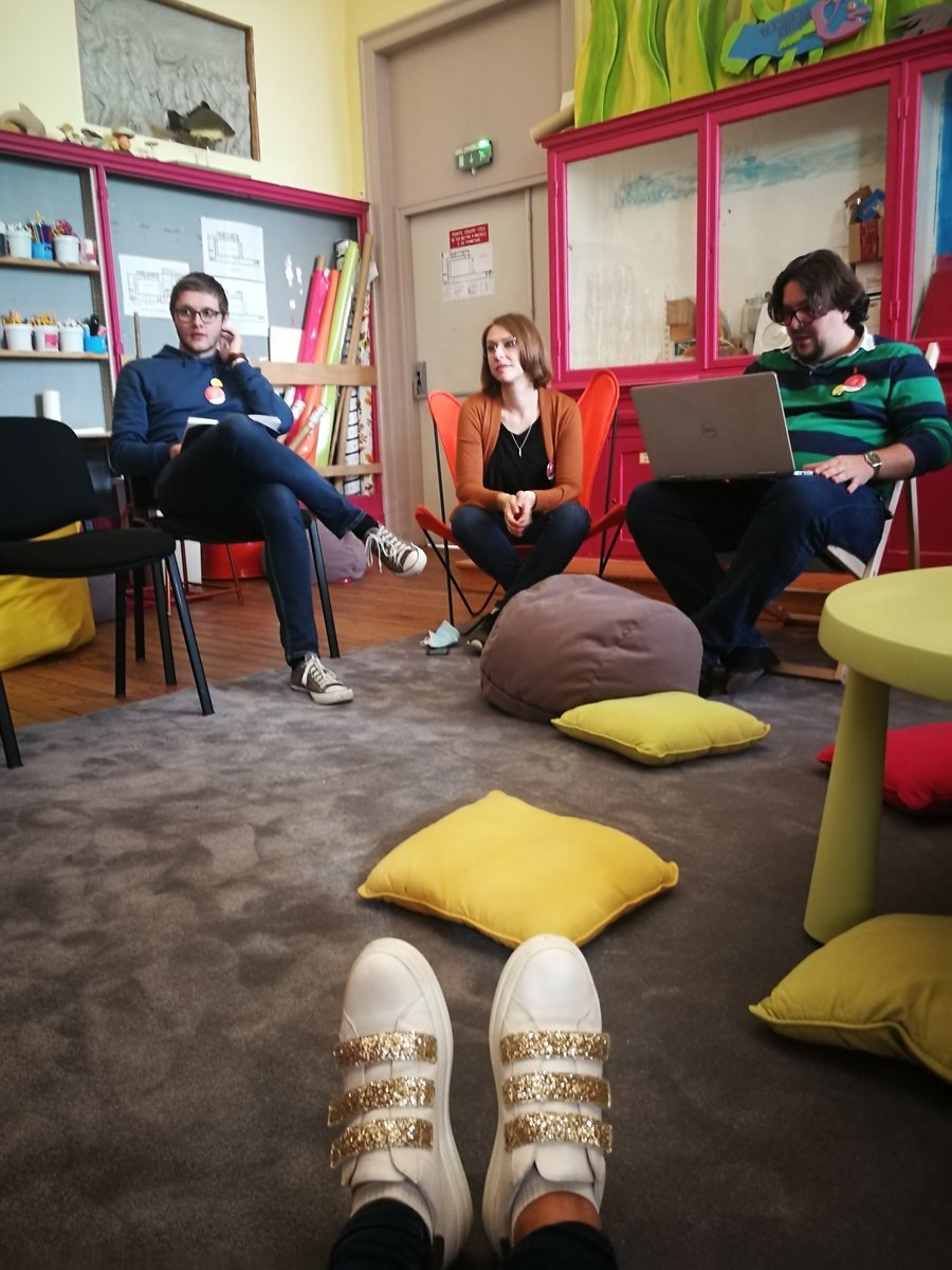 <a href="/MuseomixNdie/">Museomix Normandie</a> / Day 2  : work in progress 🛠️💡🧐 #museomixRouen #museomix2021 #museomixeuse #marathoncréatif #peoplemakemuseums #MUSEOMIX #Rouen #shakeyourbrain #wearemuseomix #projetBeauvoisine #museomixndie #creatività #creativity #hackathonculturel