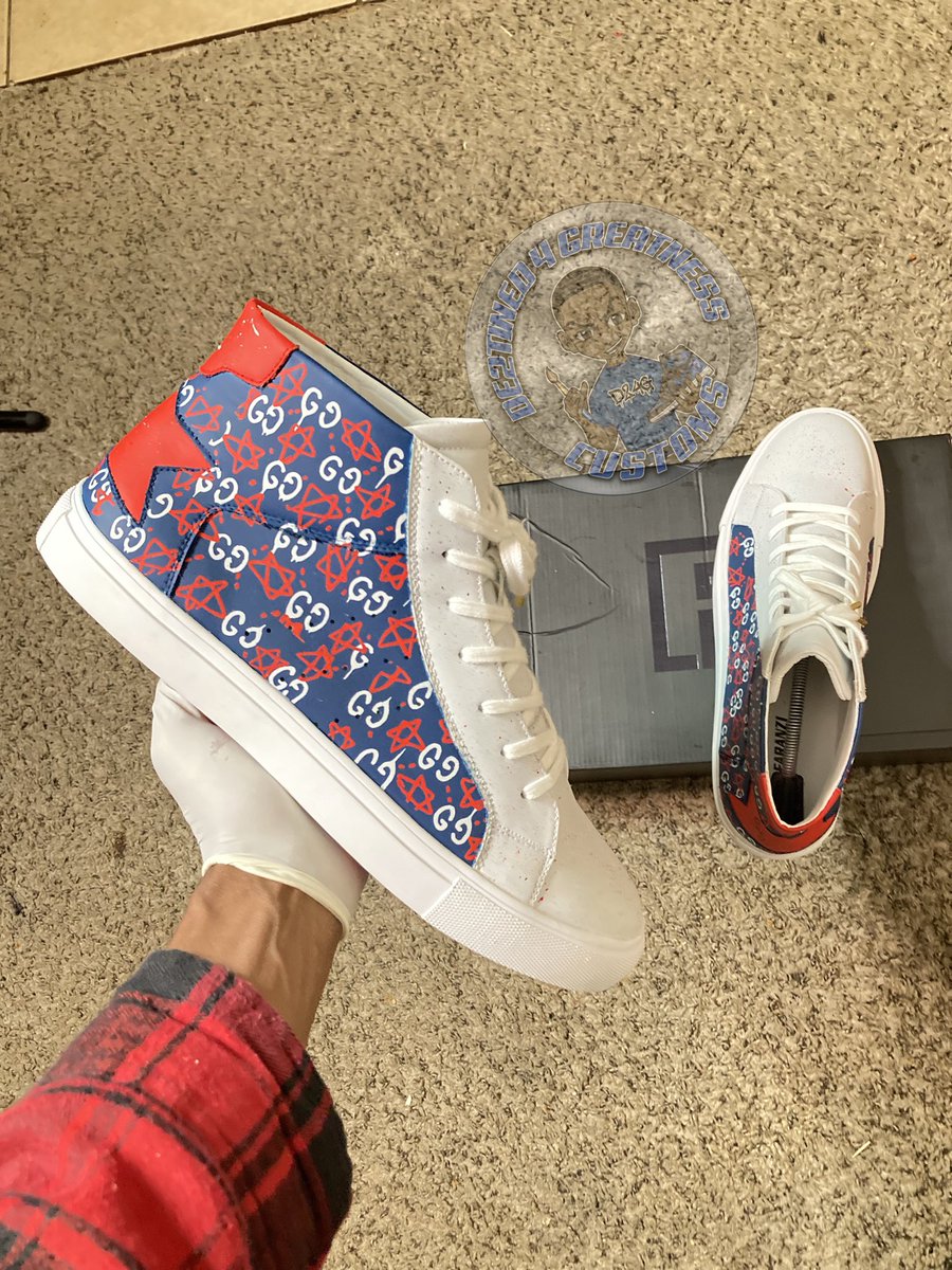 _steff24's tweet photo. 1 of 1 Customs‼️
#d24gcustoms #guccicustoms #customrebottoms https://t.co/Fuz4PSWT6C