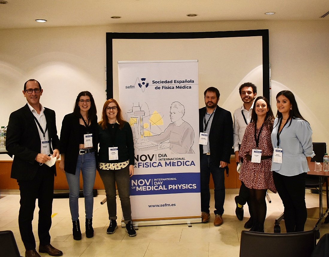GSefm's tweet photo. Muchas gracias a todos los asistentes! Os esperamos en la próxima! #1aJornadaCurie #IDMP2021 @SEFM15 https://t.co/dDt5FFdUMW