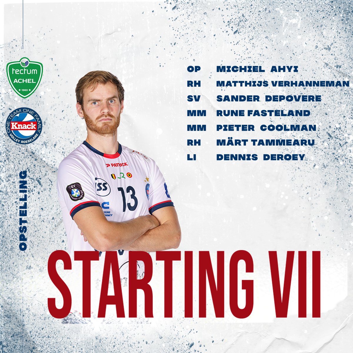 Deze jongens starten aan de wedstrijd 🙌🏼
Let's goooooo 💙