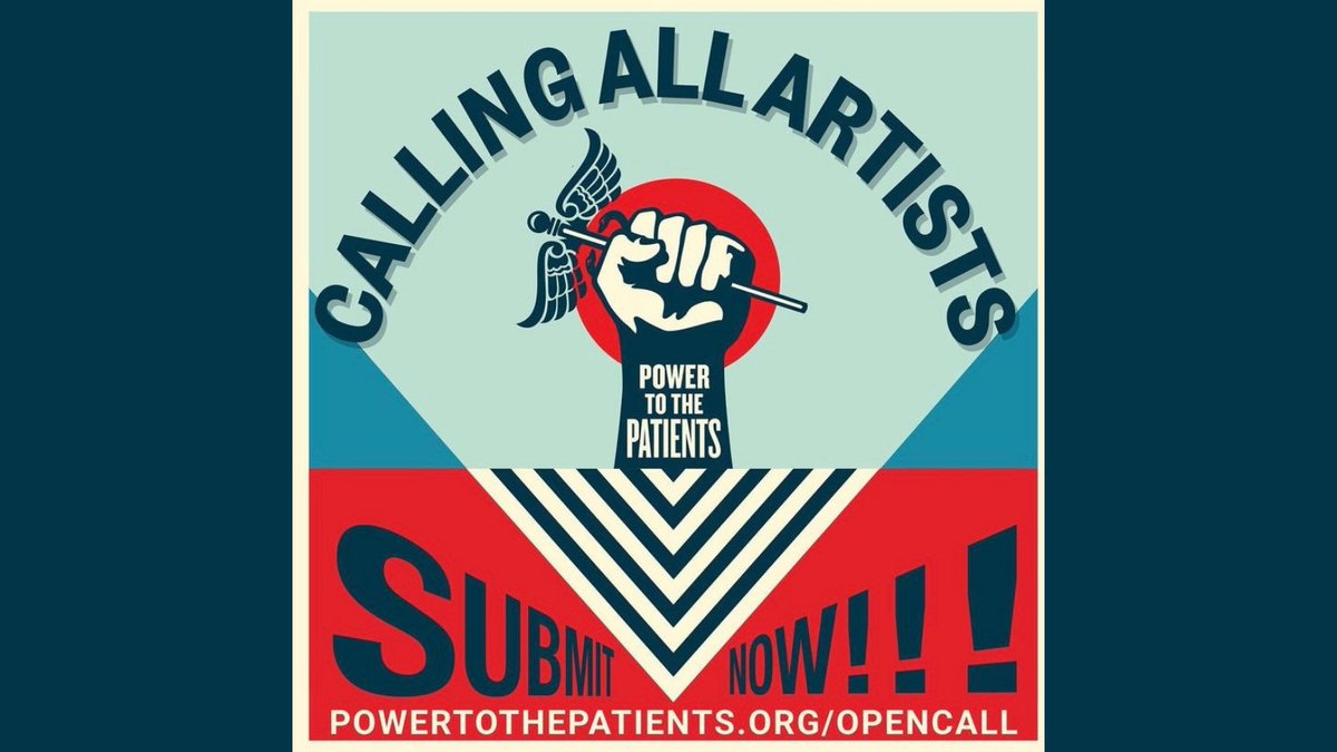 StrikeAnywhere2's tweet photo. Open Art Call for @PowertoPatnts! Submit by 11/15/21 on Instagram. Juried by @MrChuckD, @jerrysaltz, @OBEYGIANT, @SusanSarandon, @TheValerieJune & others. #powertothepatients #callforart #openartcall #protestart #patient #patientrights https://t.co/WWs7YUIrwp https://t.co/KtJ7EFtb7w