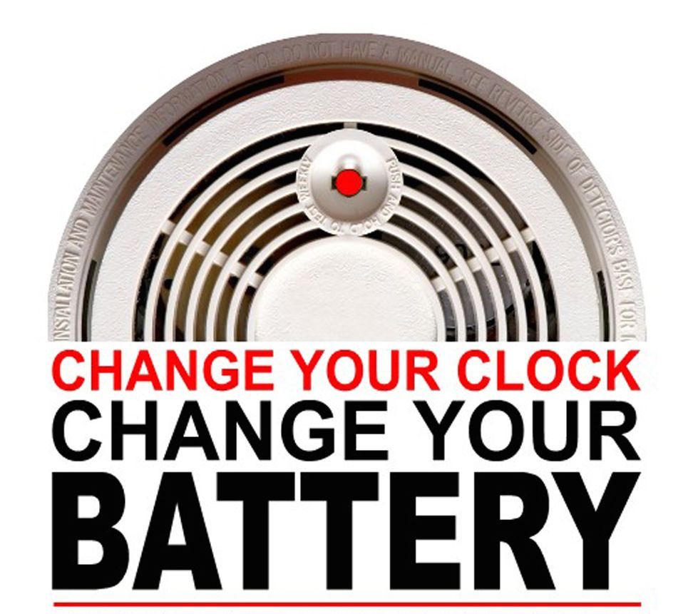 Tonight we change the clocks back! So that means change you batteries! #smokedetectorssavelives
