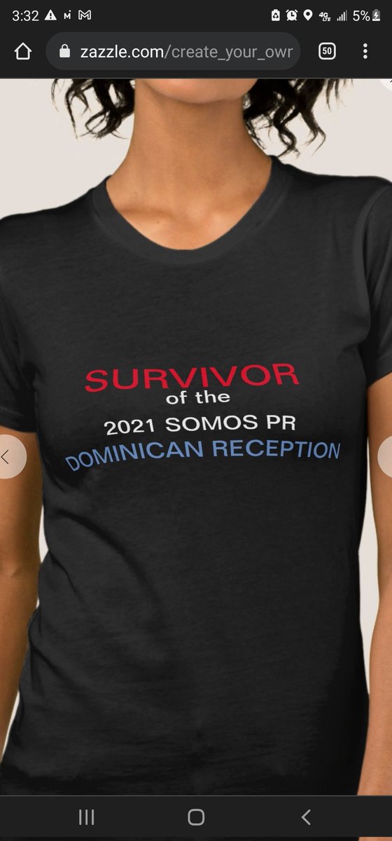 Got my tee! FEELING it proudly today! Lol #SOMOSPR2021 #OrgulloDominicano