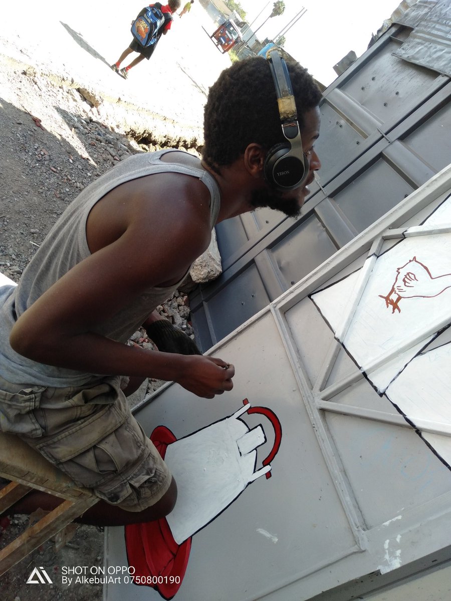 LumiAdaman's tweet photo. Completed illustration painting on RiverSide Hardware &amp; Electricals....
Sign/Wall branding art services available...🎨🖌️
👇🏾 
#illustration #art #muralart #signwritting #mpesa #safaricom #lipanampesa #SaturdayVibes #StrangerThingsDay https://t.co/frLn7HLJSH