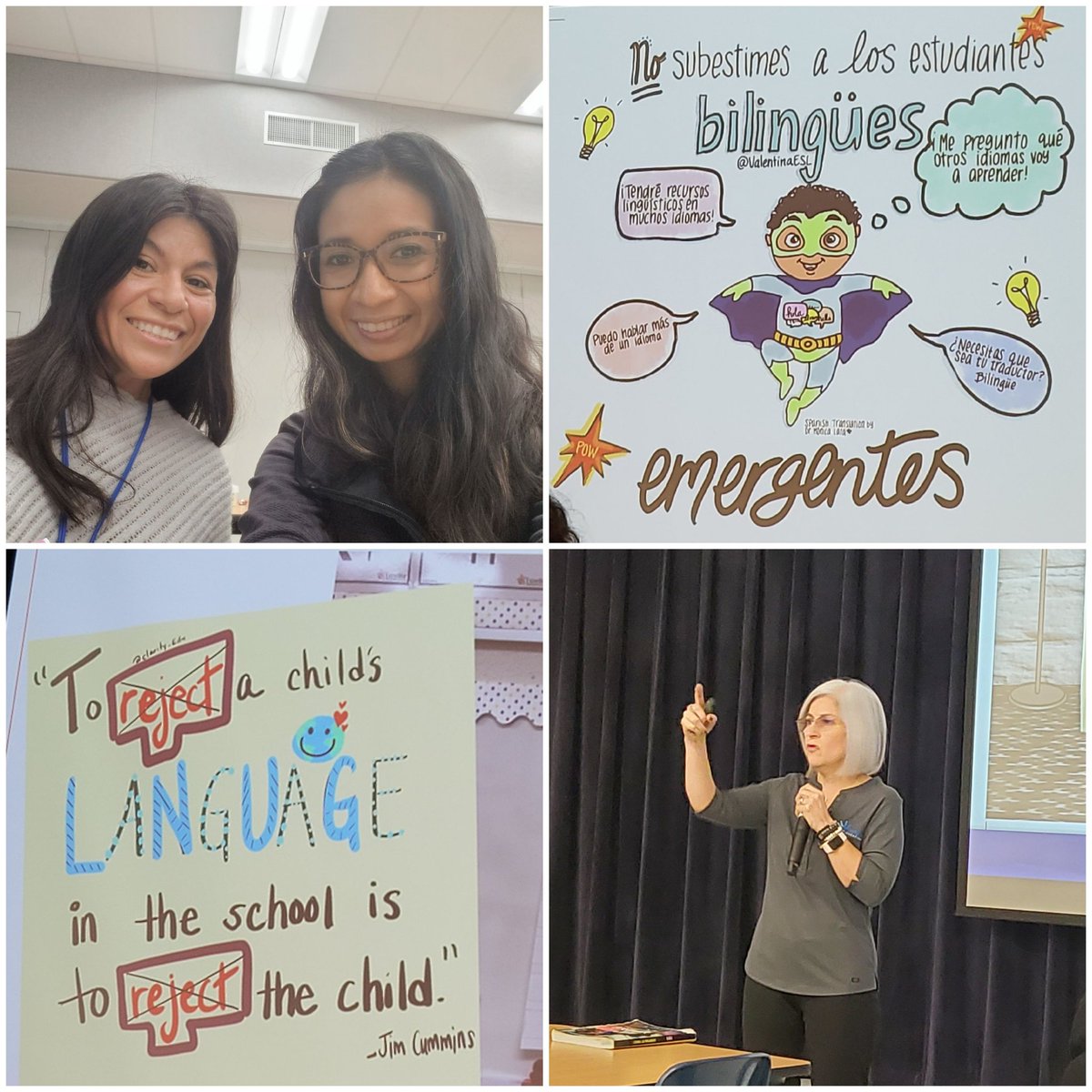 maestrarawls's tweet photo. Un sábado muy necesitado con las enseñanzas y palabras de la Dr Lara @DRMLARA. Thank you @NisdBILESL for inviting her, we can't wait until our next session con la Dra! Listos para llevar el rigo académico a nuestros estudiantes en @NISDCole #thecoleway https://t.co/0oCe9x075i