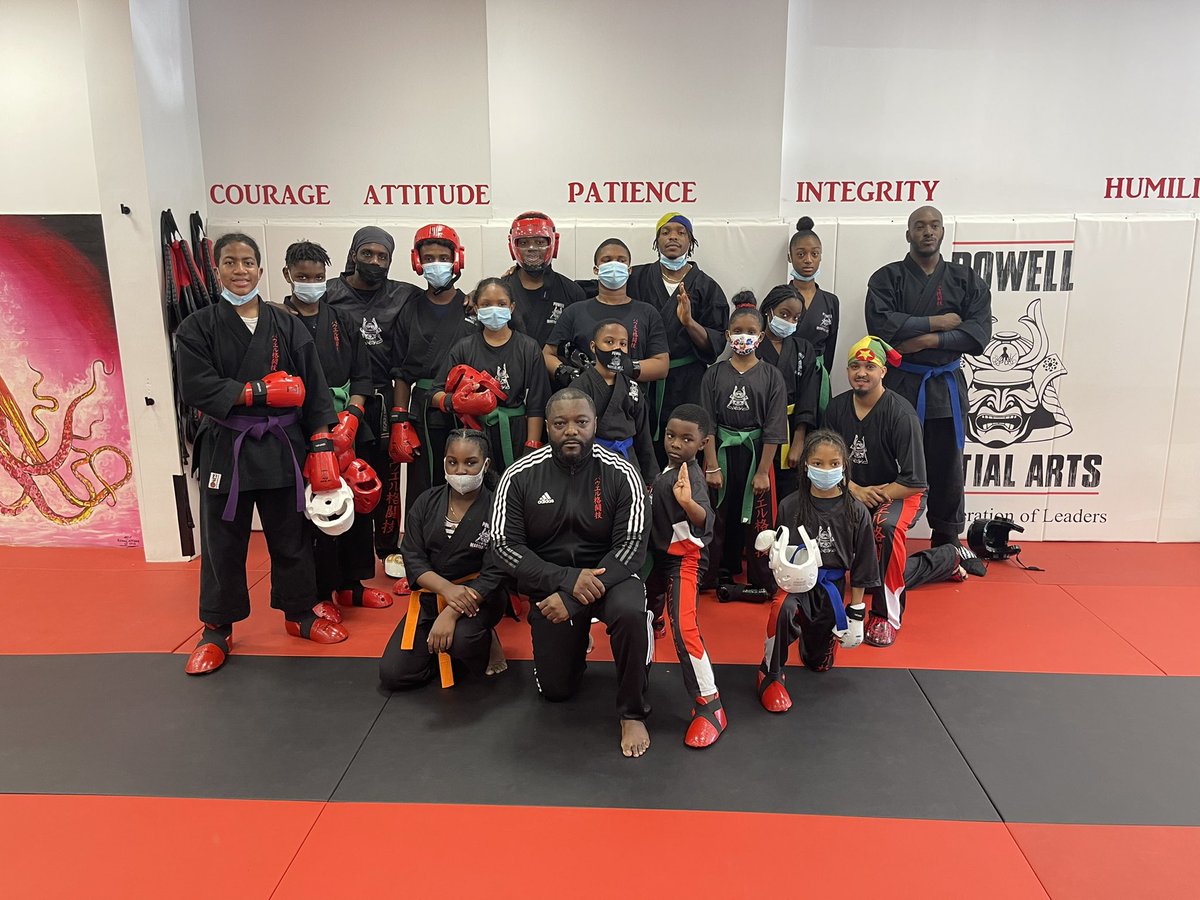 powellmartial's tweet photo. Awesome day working drills! Thank you to Sensei Venom and Sensei Spidey for coming through  🥋🥊🙏🏾 https://t.co/u2NrjqyWHt