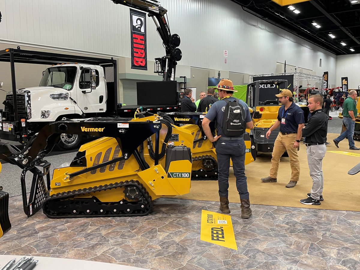 There are mini good reasons to stop by Booth #804 at TCI EXPO 2021. Like Vermeer mini skid steers. See it wasn’t a typo after all.