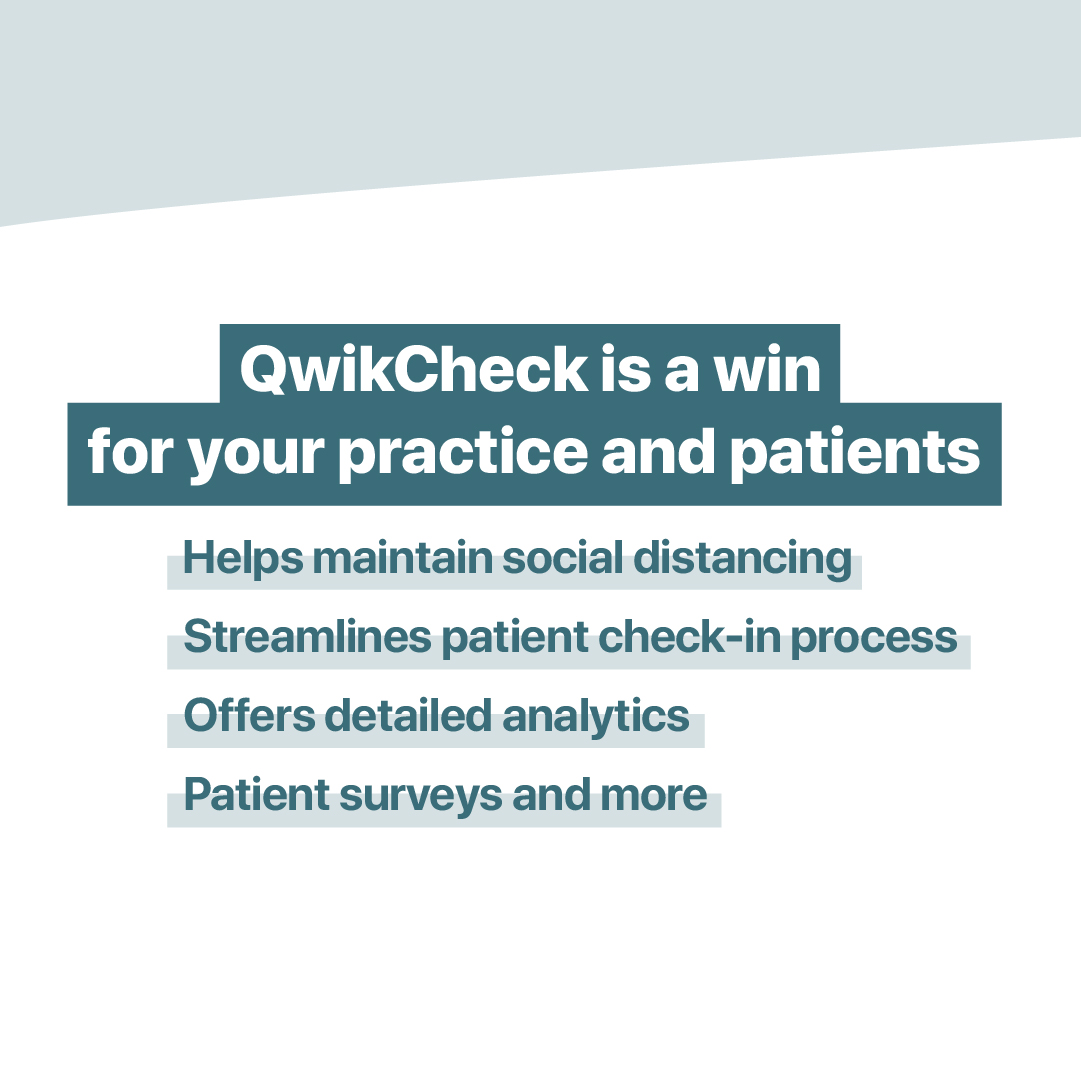 healthlynked1's tweet photo. QwikCheck version 2.0 is now available! The new version offers a streamlined process for practices to institute remote patient check-in without the need for any additional hardware. Learn more here: https://t.co/RpuEGn9c6m
#HLYK #HealthLynked #QwikCheck #healthcare $HLYK https://t.co/U2pVRKG55e