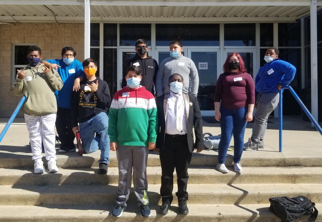 All of the <a href="/ManorISD/">Manor ISD</a> choir scholars representing at TMEA Region 26 Honor Choir! So glad we get to share this experience with our friends <a href="/SingManorMiddle/">Manor Middle Choir</a> and @ChoirDecker! Definitely a great day for <a href="/Manor_FA/">Manor Fine Arts</a>!