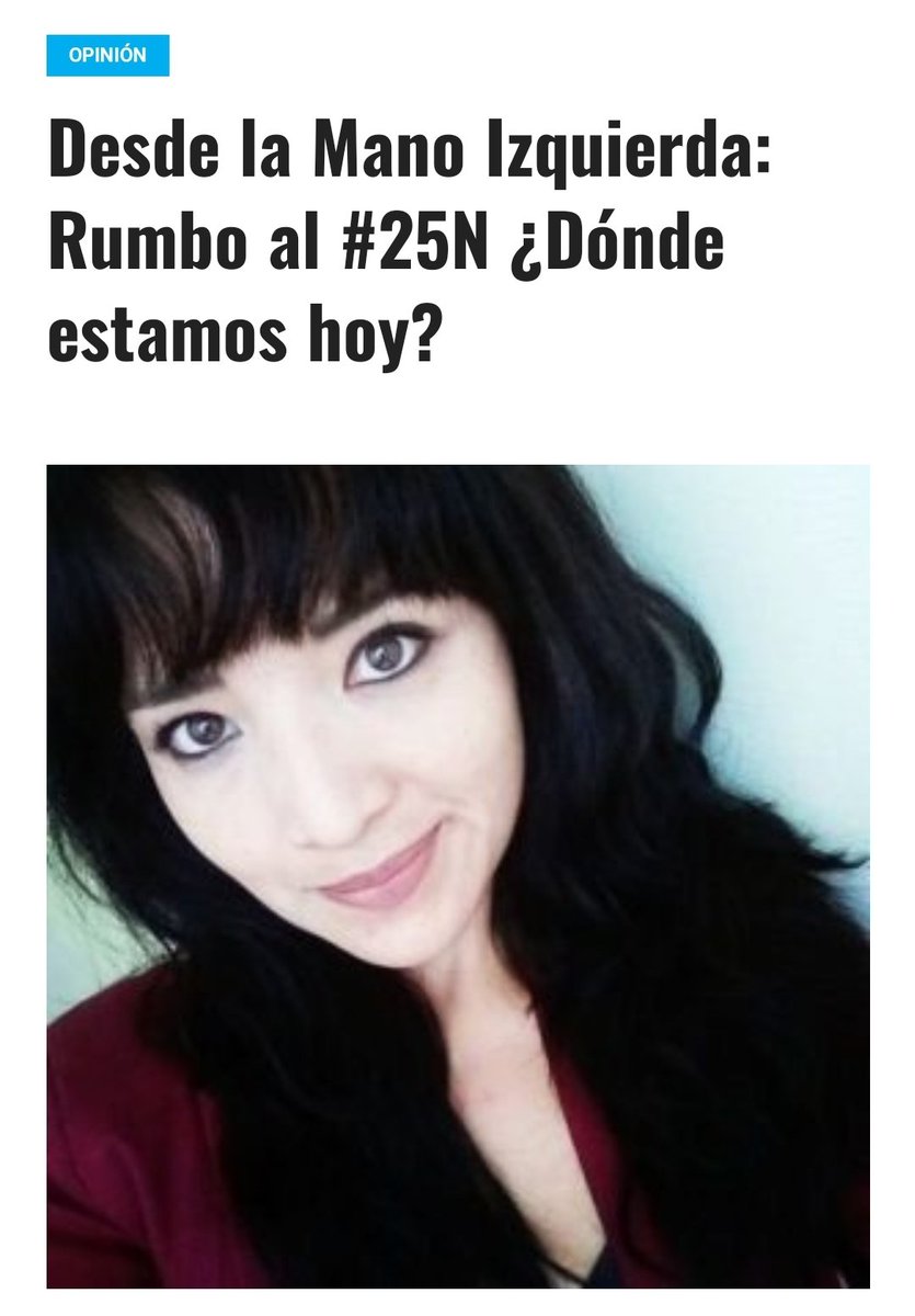 Entender,posicionar y actuar desde los 3niveles de gobierno,sobre la grave violencia vs las mujeres,niñas y adolescentes,es fundamental para quienes gobiernan y para quienes estamos directamente en esa responsabilidad. #25N
#Opinión de <a href="/Almagzur/">Claudia Espinosa Almaguer</a>👇🏼
bit.ly/2YkSJTA