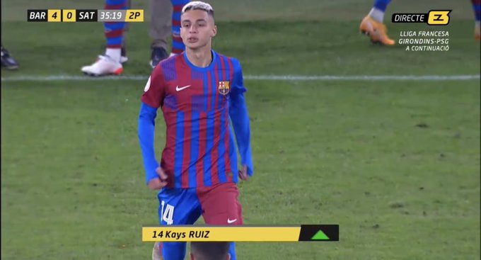 Kays Ruiz-Atil, le milieu offensif franco-marocain qui peine à s'illustrer  - FC Barcelone - Blaugranas.fr