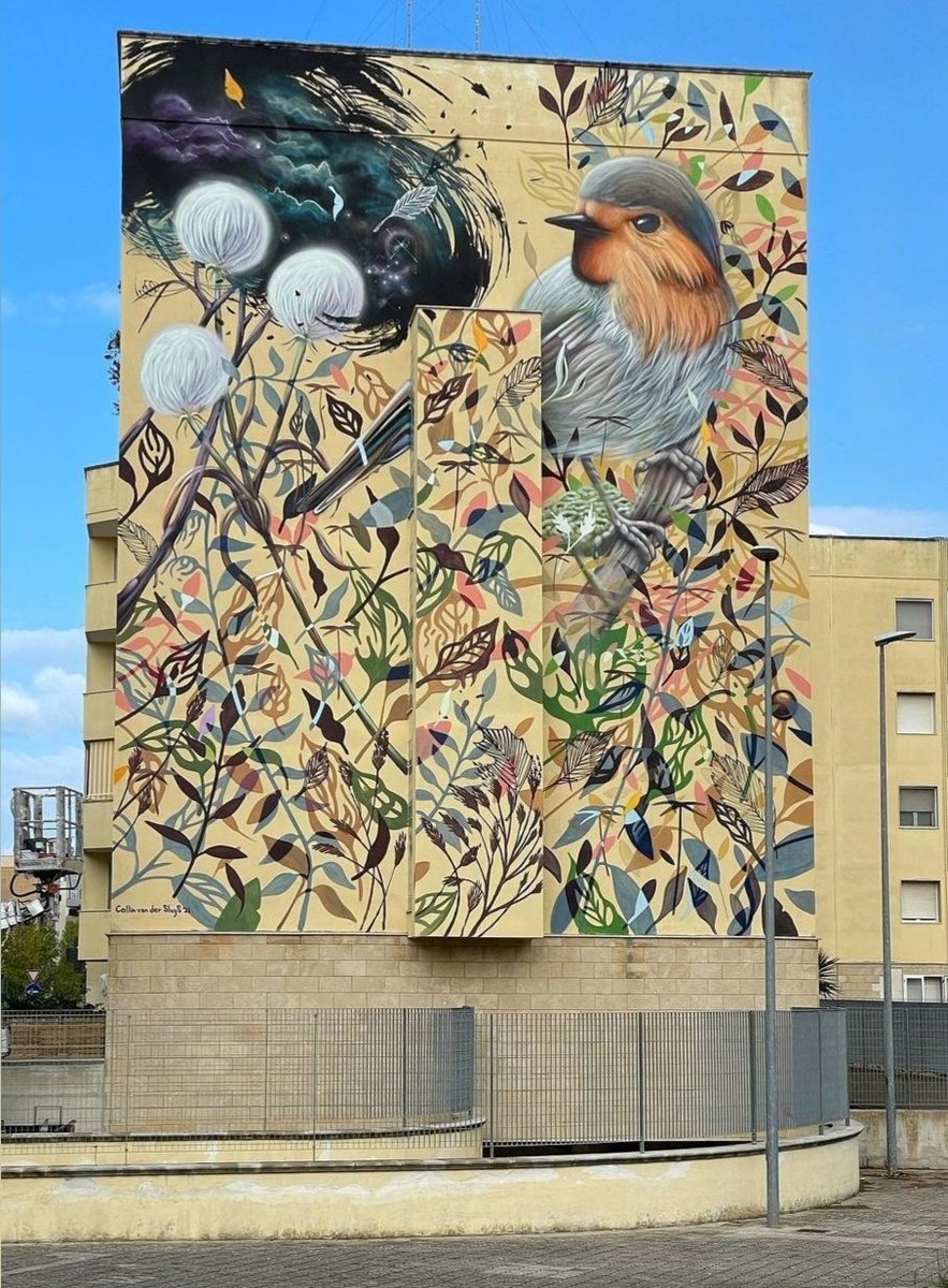MolinaStreetArt's tweet photo. Art by Dutch Collin van der Sluijs for HollAndMe Project in Lecce, Italy (2021) #collinvandersluijs #hollandme #167bstreet #leccestreetart #streetart #lamolinastreetart 📷 via artist https://t.co/y7uaHlyWFX https://t.co/KY3a9vgAMj