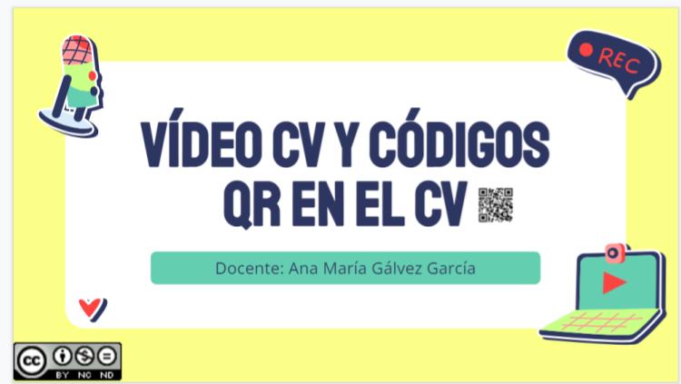 AnaMaraGlvezGa1's tweet photo. Mis alumnas me pidieron ayer que les adelantara la UT sobre CV pq están buscando empleo estas Navidades. He decidido añadir otra sobre Vídeo CV y QR... Por si os sirve, aquí está. ¡Hay que adaptarse!
https://t.co/nX5nlMvPtp
#FOLcomparte @anprofol @sifopcarm https://t.co/8TZftNj6mA