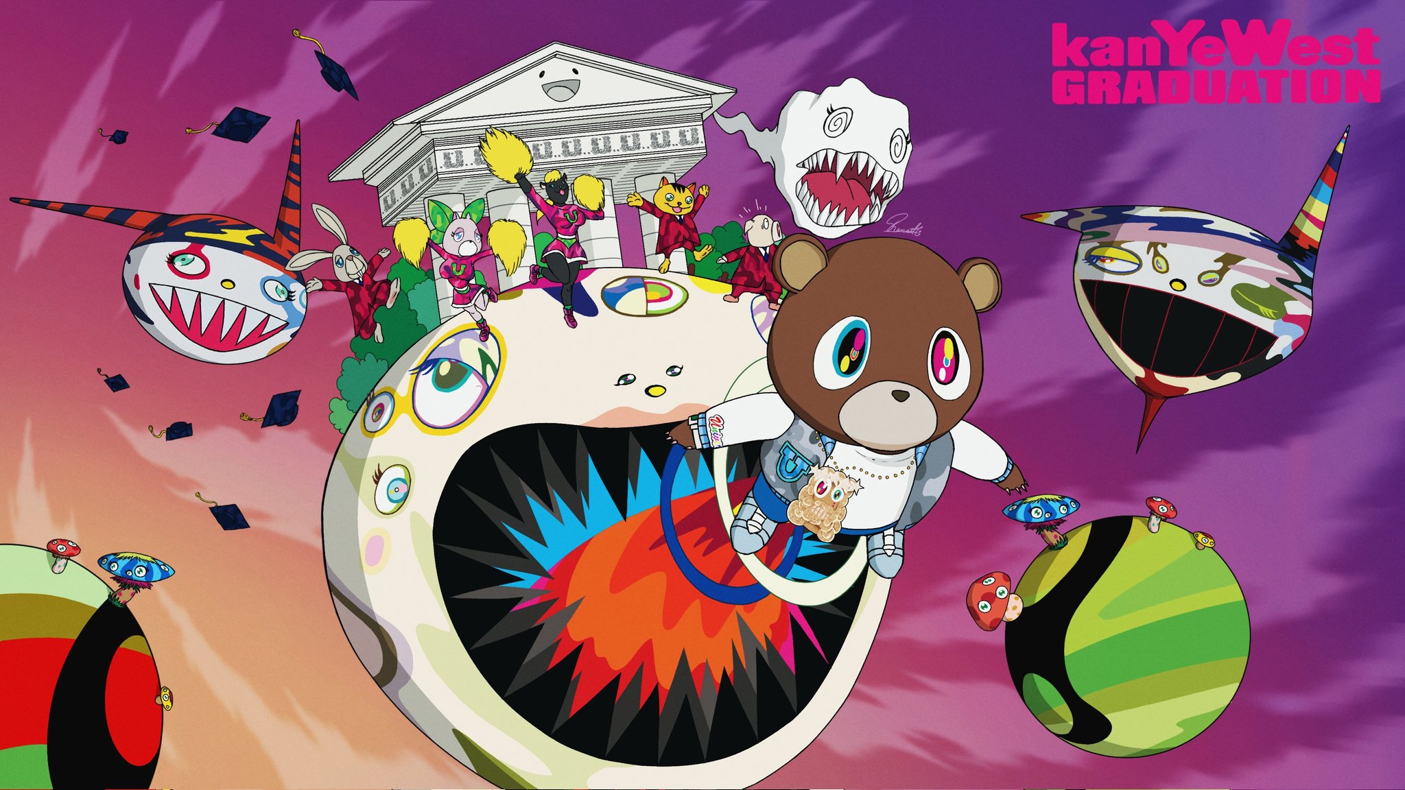 takashi murakami kanye west