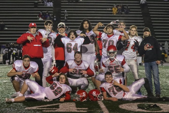 CarterKinney75's tweet photo. Round one of playoffs with a win 40-35 against Lincoln Abe’s💪 https://t.co/qSANXyW46O