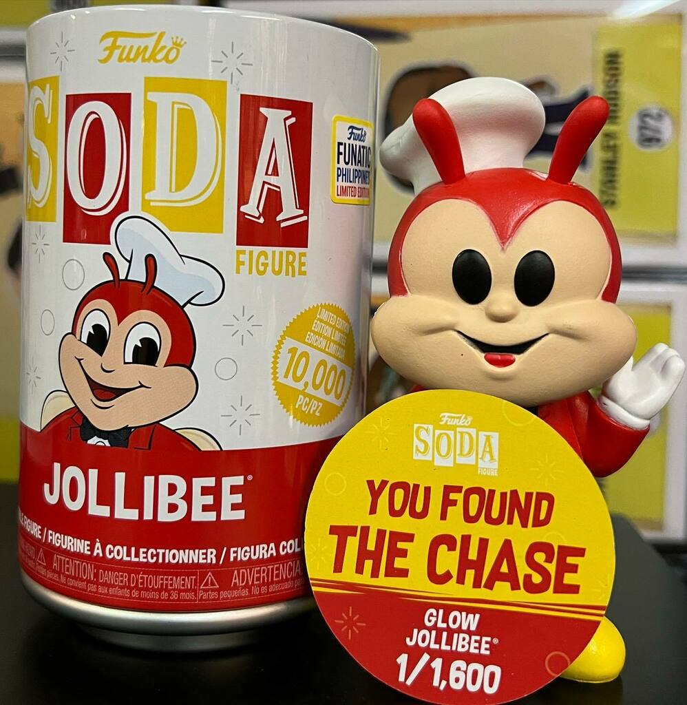 SBHobbyz's tweet photo. Itβs a great #FunkoSodaSaturday mail call today. Snagged a #jollibee #FunkoSoda from @spastic_collectibles and it turned out to be a chase!
#Funko #FunkoSodaCollection https://t.co/2s1XPh888v