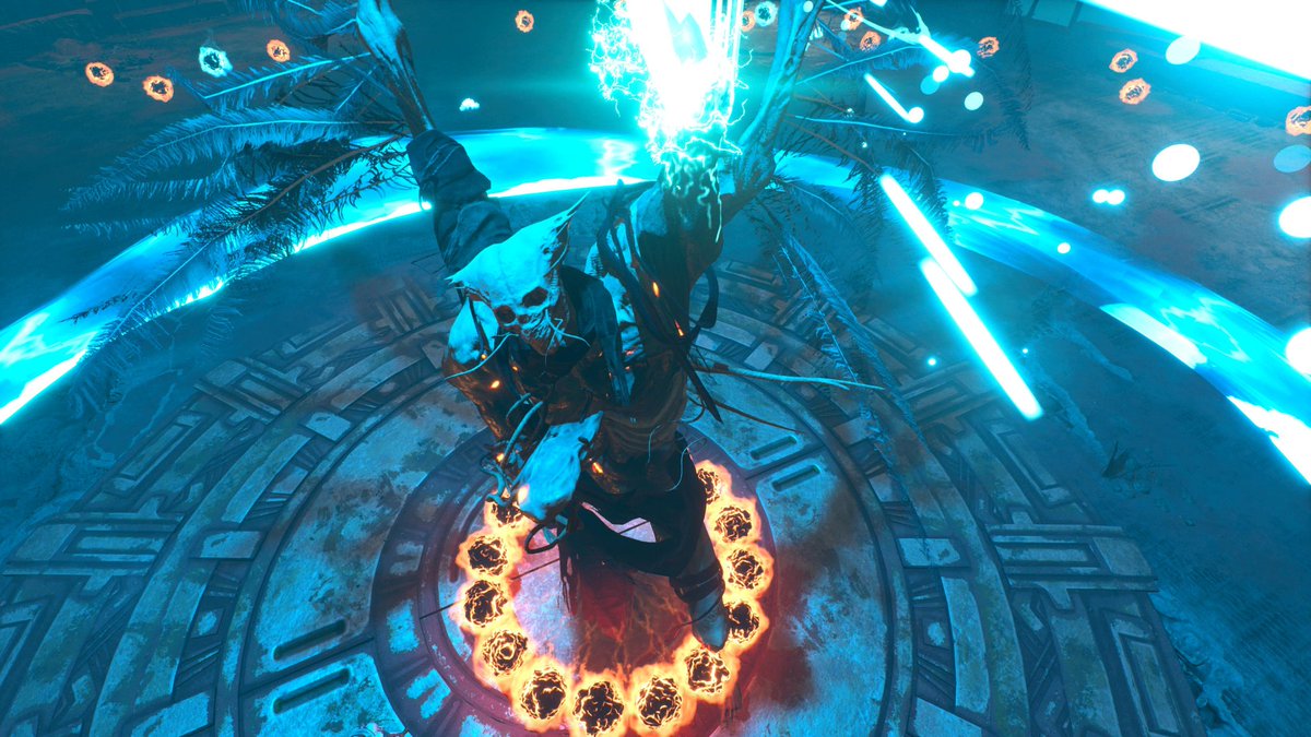 PenniacGiant's tweet photo. Ixion in battle. #Returnalween #Returnal @Housemarque https://t.co/cb8R4SqrsS