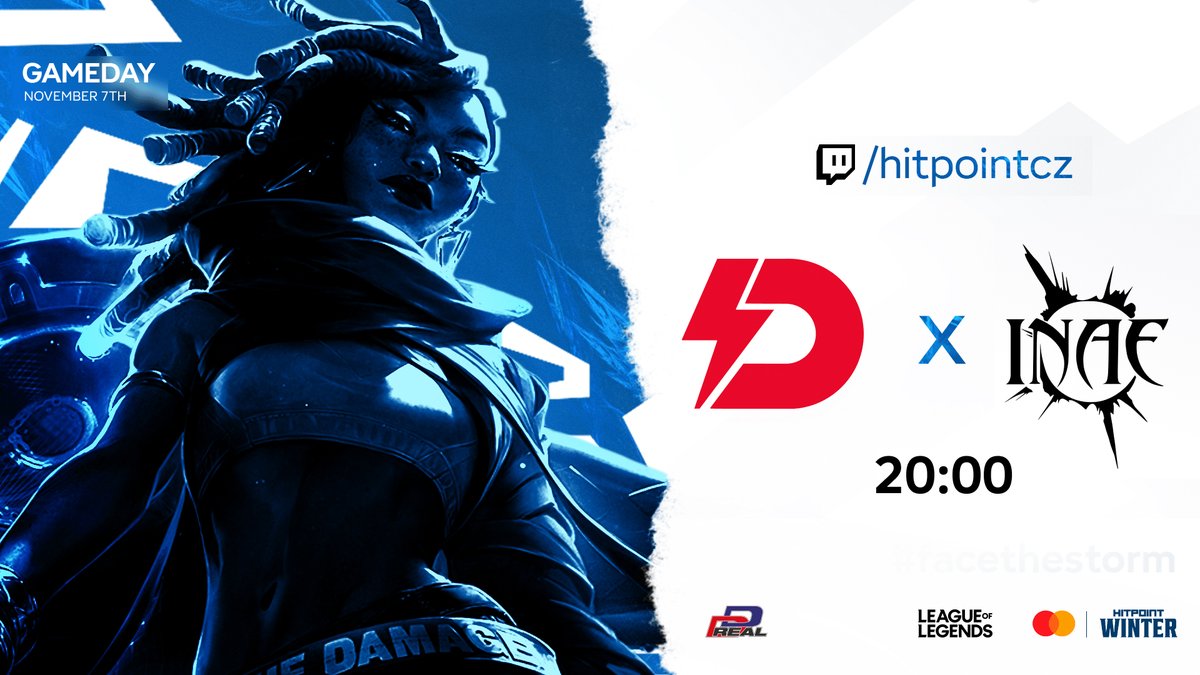 Today, against <a href="/knezalol/">Kneza</a> 😕

⚔ MasterCard Hitpoint Winter
🆚 <a href="/Inaequalis_zs/">Inaequalis z.s.</a> Academy
📺 twitch.tv/hitpointcz