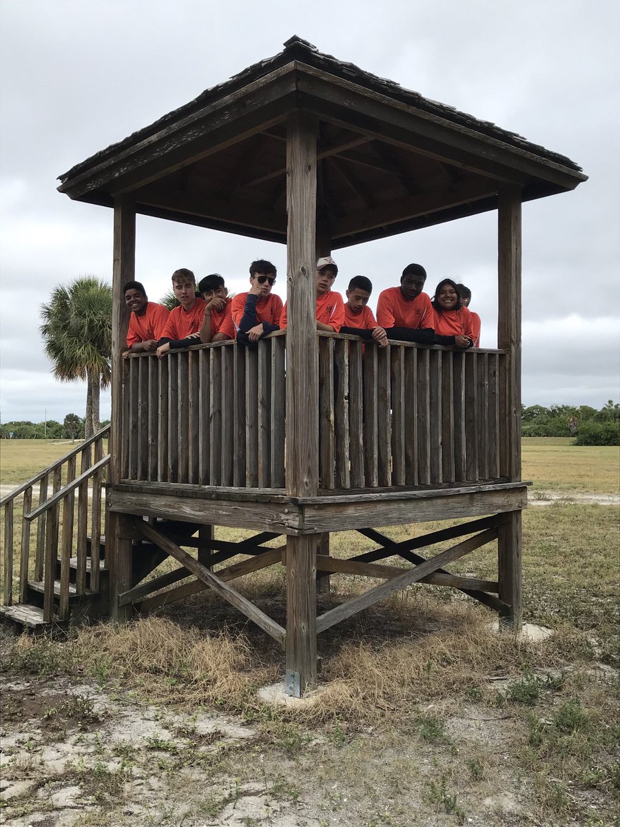mc_jmcguire's tweet photo. The Gulf NJROTC cadets went Orienteering today at Fort Desoto. They braved strong winds, chilly weather, and soggy conditions but still had a great time and no one got lost. https://t.co/U8aq1AUrQl