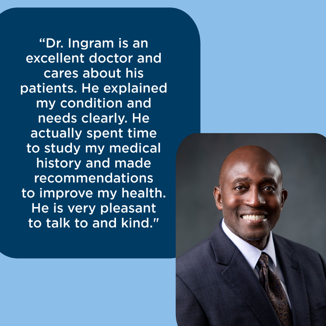 lmhorg's tweet photo. Take a look at this incredible review for Dr. Walter Ingram with Reed Internal Medicine! We are grateful for you, Dr. Ingram, and for all our providers that serve our community so well. #LMHHealth https://t.co/dxYJ5SEZv1