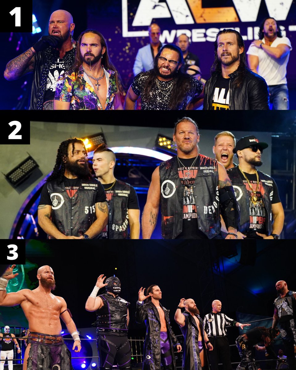 AEWonTV's tweet photo. Which @aew faction are you joining? 👀 https://t.co/An0sIPnFko