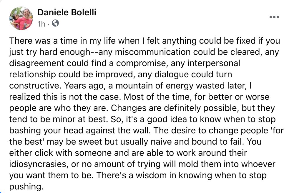 DBolelli's tweet image. The wisdom of knowing when to stop