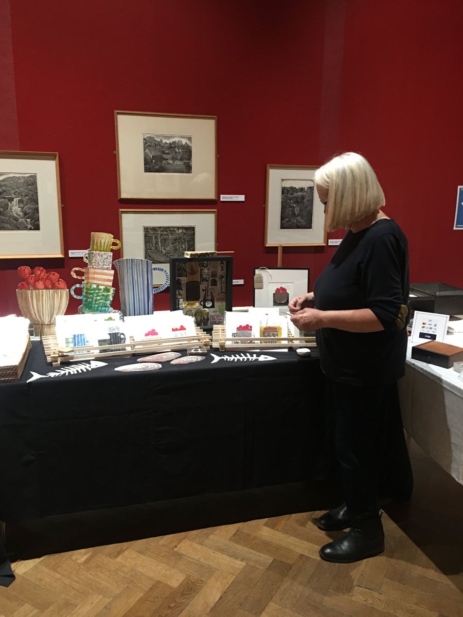 WilliamsonArt_'s tweet photo. Preparations for tomorrow's Oxton Art Fair. We are very excited to welcome back the Oxton Art Fair which is on tomorrow Sunday 7th November 10am-5pm. 
Lots of beautiful things to buy or just admire. https://t.co/MmwLTW0w7T